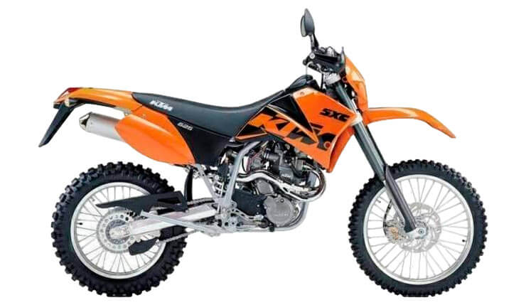 Garde-boue Arrière KTM 625 SXC LC4 - 2003 - Pièce D'occasion A48B